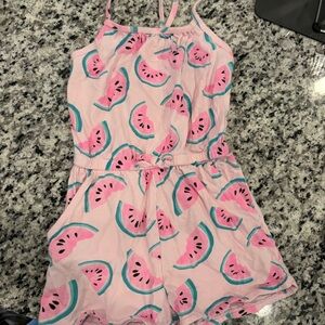 Jumping Beans Pink Watermelon Kids Jumpsuit